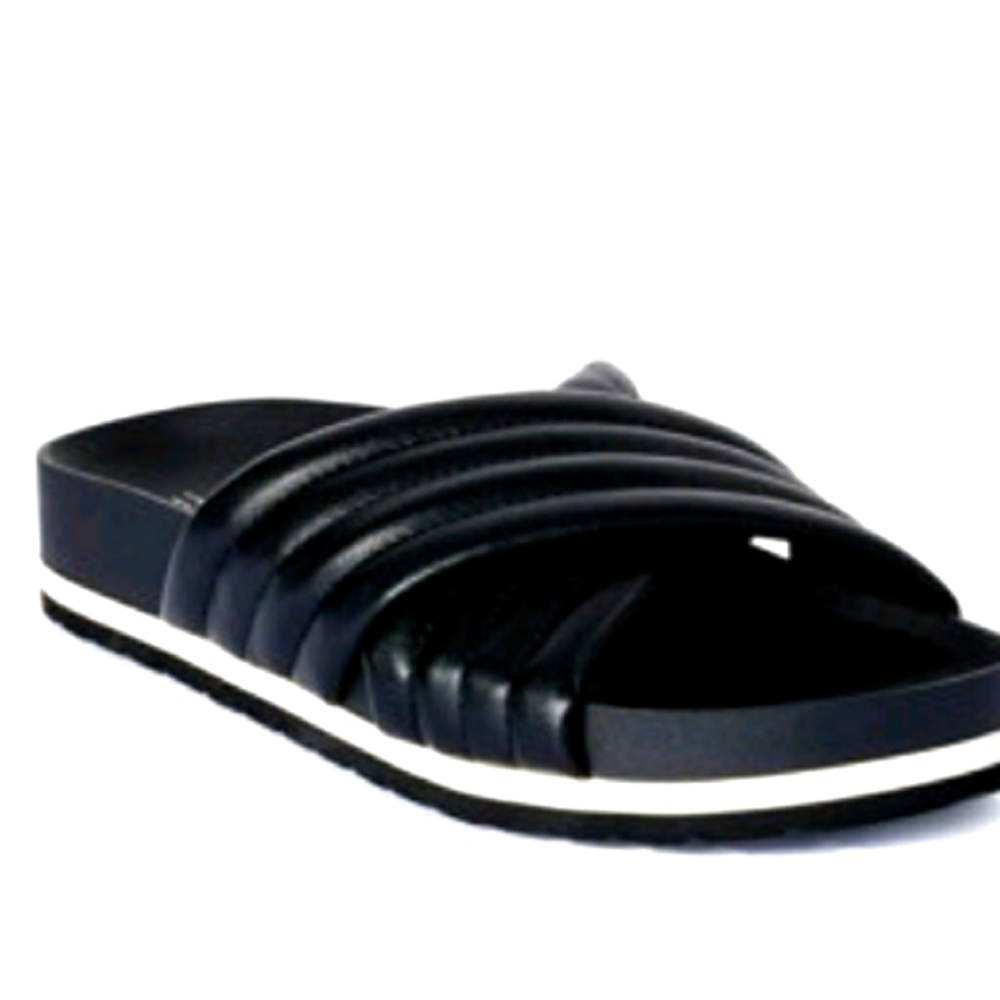 NEW Time and Tru Slide Sandals – Crisscross Straps